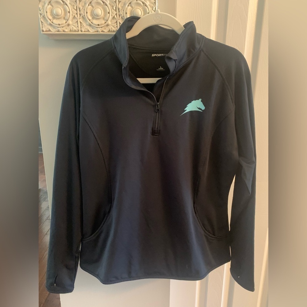 Sport-Tek Black Zip-Up Jacket - L